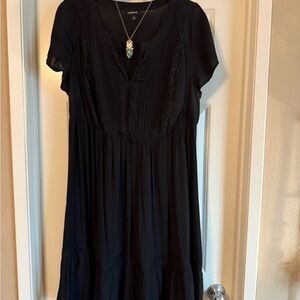 Torrid Black Midi Dress